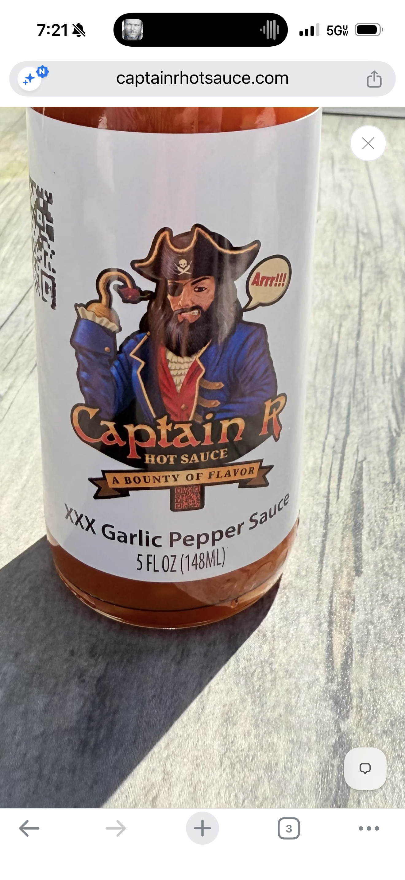 Garlic Habanero Pepper Sauce