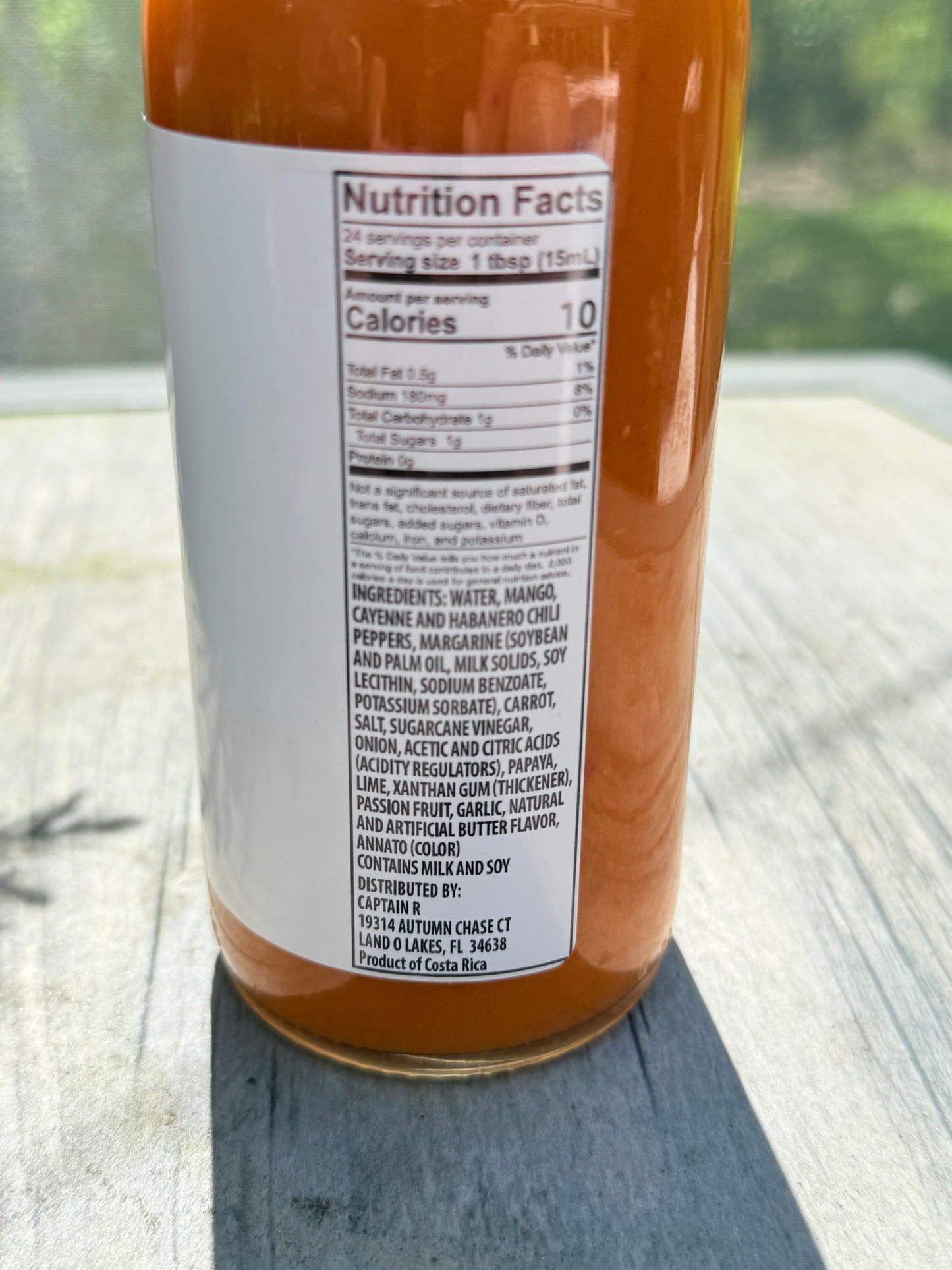 “New” Mango Habanero Wing Sauce