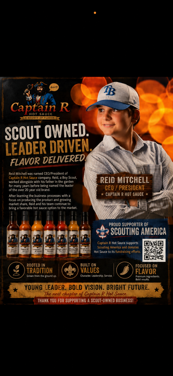 Captain R Hot Sauces